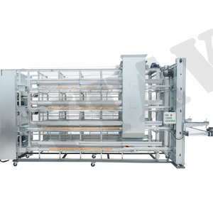 Nuevo Sistema de Jaulas para Pollos AYTAV Aycage 60x60, 15 Niveles, Recolección Automática de Huevos y Estiércol, 1 Año de Garantía, Panel de Control Metálico de Alta Calidad - Product Image 2