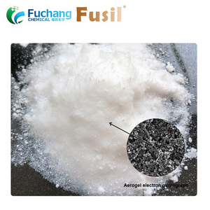 Particules d'aérogel de silice semi-transparentes Particules d'aérogel pur brut d'isolation thermique - Product Image 4
