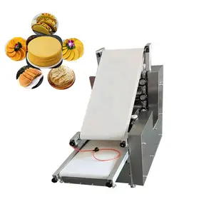 Automatic Dumpling Skin Making Machine Crepe Tortilla Chapati Roti Machine Steamed Wonton Skin Machine