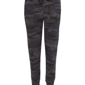 Unisex Active Bottoms Custom <b>Camouflage</b> Mid-Weight Fleece Breathable Joggers Sweatpants Elastic Pockets Printed Summer Running - Product Image 2