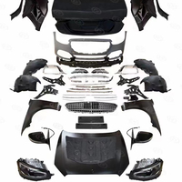 Classe S W221 S300 S350 S500 mise à niveau vers W223 M STYLE Kits de carrosserie pour W221 à W223 pare-chocs de calandre avant phares W221 capot