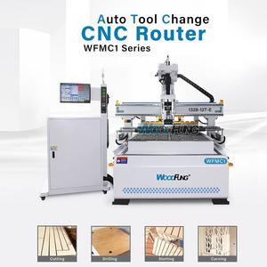 Enrutador CNC WFMC2 con <span class=keywords><strong>cama</strong></span> de vacío y sistema de carga automática - Product Image 5