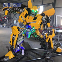 Escultura Personalizada Grande de Optimus Prime de la Serie Robot/Transformer para Plaza al Aire Libre en Resina/Fibra de Vidrio