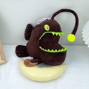 <span class=keywords><strong>2025</strong></span> xu hướng mới Unisex monkfish Thú nhồi bông đồ chơi Polyester mềm với PP bông điền đồ chơi sang trọng - Product Image 5