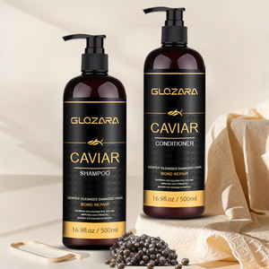 Champú y acondicionador de esencia de caviar profesional de salón con logotipo personalizado, champú de lujo para el cuidado del cabello con caviar para cabello dañado y encrespado - Product Image 5