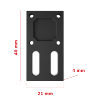 QDLASER 2040 4040 V Slot Aluminium Linear Rail Y Axis Gantry Kit dengan Motor Stepper untuk Mesin Ukiran Laser DIY Printer 3D