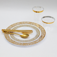 Vaisselle de table en mélamine, noire, blanche, marbre, vaisselle en plastique