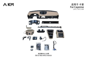 Aikm Thương Hiệu 2011 2017 Cho <span class=keywords><strong>Cayenne</strong></span> 958 Nâng Cấp 20254 9y0.2 Phong Cách Nội Thất <span class=keywords><strong>LCD</strong></span> Cụ Cụm Bảng Điều Khiển Cũ Để Mới Nội Thất - Product Image 3
