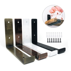 <span class=keywords><strong>Support</strong></span> d'étagère en métal en forme de L, <span class=keywords><strong>support</strong></span> d'étagère en fer industriel, <span class=keywords><strong>support</strong></span> d'angle droit, <span class=keywords><strong>support</strong></span> d'étagères murales flottantes - Product Image 1