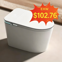 Nouvelle conception V9, toilette intelligente à siphon, chauffage instantané, double circuit d'eau, couvercle en ABS pour la décoration de la salle de bain