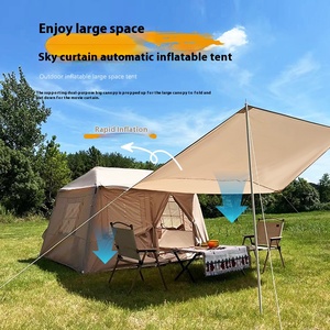 Tienda de Campaña Inflable Portátil para Exteriores, Resistente a la Lluvia, Totalmente Automática, Sin Necesidad de Instalación, Cabaña de <span class=keywords><strong>Bosque</strong></span> - Product Image 2