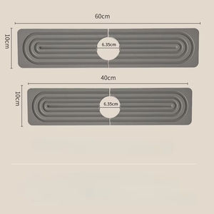 Tapis anti-éclaboussures en diatomite pour robinets de cuisine et de salle de bain, accessoires de bain, vente en gros - Product Image 6