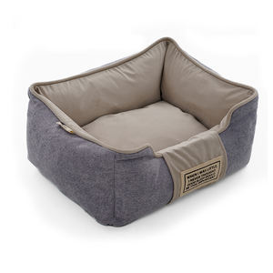 Camas para Mascotas Rectangulares Lavables de Lujo Ecológicas Personalizadas al por Mayor, Cama para Gatos con Forma de Cueva, Camas Grandes Extraíbles para Perros - Product Image 1