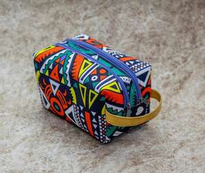 Handmade Zambia Artisanal Fashion <b>Coin</b> <b>Purse</b> Mini Zipper Pouch Portable Daily Use Unisex - Product Image 1