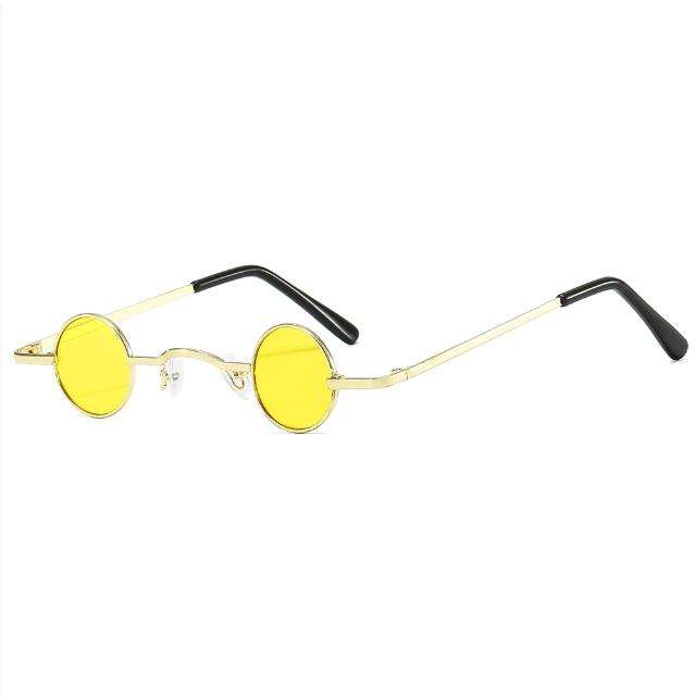 Cadre doré et film jaune