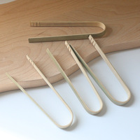 Pinces jetables de haute qualité, biodégradables, prix d'usine compétitif, outils de cuisine, pince à sushi en bambou