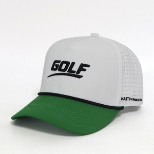 Gorra de Golf Personalizada con Bordado, Impermeable, de 5 Paneles, con Cuerda, Gorras de Béisbol, Gorra de Golf con Orificios Cortados con Láser - Product Image 1