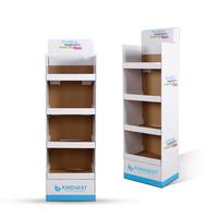 Support d'affichage en papier pour supermarché, présentoir de promotion de produits, emballage promotionnel