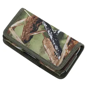 Universal Rugged Holster Camouflage Nylon Trage tasche für iPhone 15 Pro Max Pouch Gürtel clip