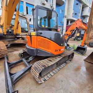 Excavadora Usada Hitachi ZX50U en Buen Estado, Modelo 2018, 5 Toneladas, Motor Original con Alta Funcionalidad y Precio Económico - Product Image 3