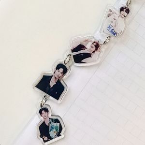 พวงกุญแจอะคริลิกใสแบบกำหนดเองได้ น่ารัก - Product Image 5