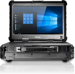 GETAC X500服务器15.6英寸全坚固耐用笔记本电脑，适用于室内和室外，第12代酷睿i5或i7