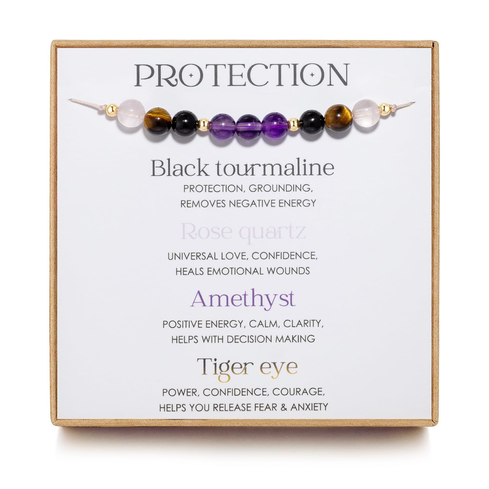 Améthyste + oeil de tigre