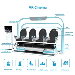 <span class=keywords><strong>Simulateur</strong></span> de réalité virtuelle AMA 9D VR, parc d'attractions, cinéma 4 personnes, <span class=keywords><strong>simulateur</strong></span> de vol spatial 9D VR - Product Image 3