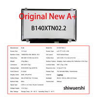 Layar Lcd 14 "A+ Baru Asli 1366*768 LVDS 40Pin LP140WH2 TLT1 TLT2 TLA1 M140NWR1 R0 R1 LTN140AT20 B140XTN02.3 B140XTN02.0