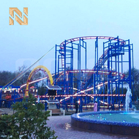 Montagnes russes Nova Rides, grande attraction extrême pour divertissement familial en plein air, modèle RC.
