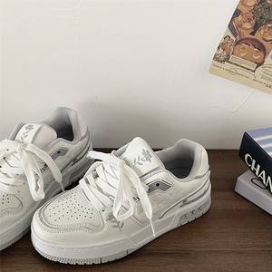 Chaussures basses en cuir blanc de <span class=keywords><strong>haute</strong></span> qualité pour hommes et femmes, style décontracté, toutes saisons - Product Image 3