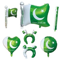 J'aime le Pakistan ballon décorations bandeaux Cheer Stick Pakistan drapeau fête Sport Football Football Match décoration