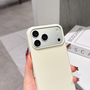 เคสโทรศัพท์มือถือแบบกันกระแทก 360 องศา ป้องกันเลนส์กล้อง  ผิวสัมผัสด้าน สีพื้น สำหรับ iPhone 17 Pro Max - Product Image 4