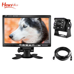 7Inch Auto Spiegel Kamera Mit Dual Kameras Objektiv Auto Monitor High Definition Rekord Funktionen 2 Display AHD 1080P auto Monitor - Product Image 3