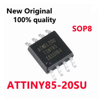 ATTINY85-20SU ATMEL20U TINY85 SOP8 Chip Mikrokontroler 8-bit Asli 8KB 20MHz Tersedia di Stok