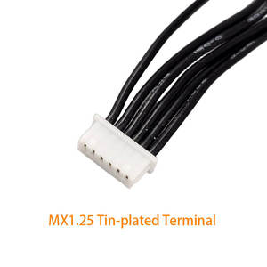 ชุดสายเคเบิลริบบิ้นแบบกำหนดเอง MX1.25 พิทช์ คอนเนคเตอร์ 6 พิน พร้อมชุดสายไฟ - Product Image 3