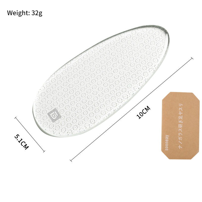 Lime à pieds en nano-verre