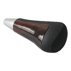 Toyota Lexus Shift Knob Wood Grain Leather Classic Style QZXN-H68 <b>Car</b> <b>Interior</b> Part - Product Image 2