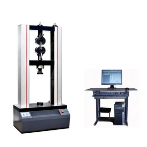 Máquina de teste universal elétrica 50kn utm, banco de teste eletrônico, máquina de teste de resistência à lágrima, máquinas de teste de elasticidade