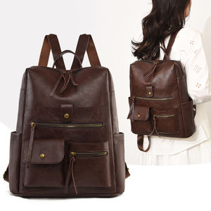 <span class=keywords><strong>Sac</strong></span> à <span class=keywords><strong>dos</strong></span> simple et décontracté en PU, grande capacité, idéal <span class=keywords><strong>pour</strong></span> les trajets quotidiens, le <span class=keywords><strong>travail</strong></span> et les voyages, adapté aux hommes et aux femmes, nouvelle collection 2026 - Product Image 4