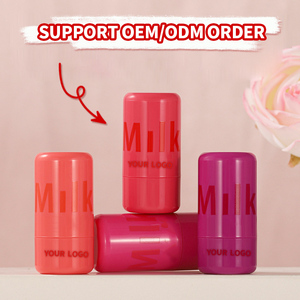 Chất Lượng Cao Sữa Mỹ Phẩm New Jelly <span class=keywords><strong>Blush</strong></span> Lip Tint Stick 2-Trong-1 Cho Môi Và Má Tuyệt Đường Viền Làm Nổi Bật Vẻ Đẹp Blusher - Product Image 2