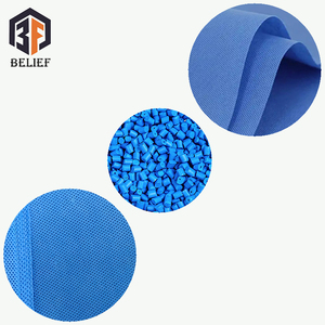 विश्वास निर्माण 2-3% अनुपात पीपी गैर-बुना कपड़े नीले मास्टरबैच - Product Image 1