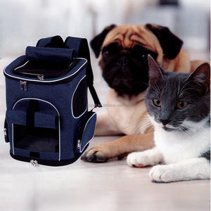 Sac à dos d'extérieur pour chien et chat avec ventilation en maille pour la randonnée et le camping Sac de transport de voyage pour l'extérieur - Product Image 1