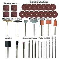 Mini-meuleuse-polisseuse Kaqi Tools TS-21205 avec mandrin de 1/8 pouce, jusqu'à 9500 tr/min, perceuse électrique, micro-gravure sur jade