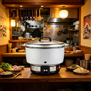 Cuisinière à riz automatique 10L avec revêtement antiadhésif, cuve intérieure pour <span class=keywords><strong>restaurant</strong></span>, mécanique - Product Image 4
