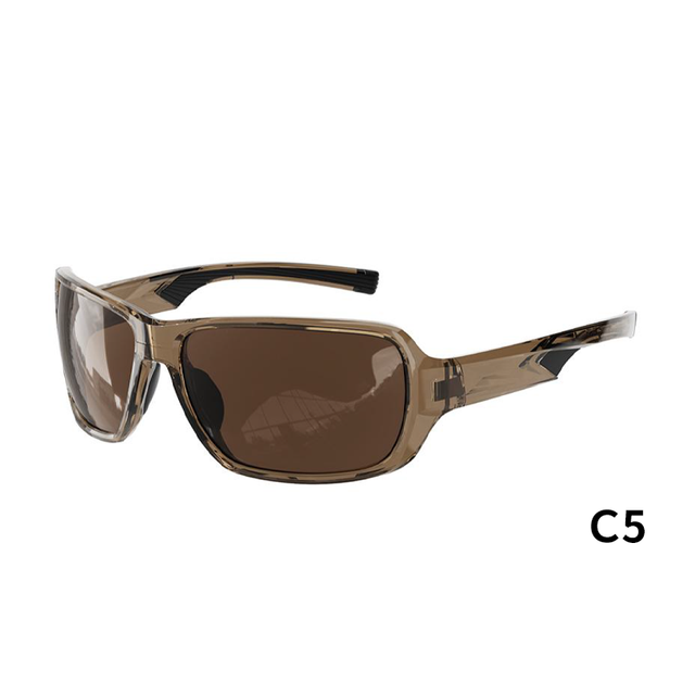 Sport Eyewear Wholesales Wrap Around Square Sport Running Bicycle Custom Logo Unisex Cycling Sunglasses Comfortable Polarized PC