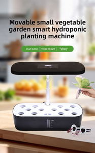 Système hydroponique à 12 trous avec écran LCD | Kit de jardin <span class=keywords><strong>intérieur</strong></span> automatique, cultivateur de légumes sans sol avec lumière <span class=keywords><strong>LED</strong></span>, rendement élevé - Product Image 6