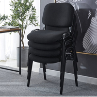Chaise de formation pour réception de conférence, chaise de bureau informatique pour personnel, chaise de salle à manger simple pour la maison, chaise à dossier, économique et