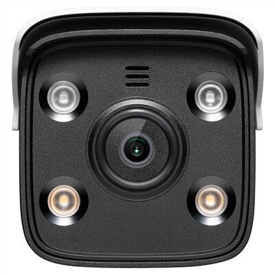 5.0MP Cylindrical Starlight Network Camera CMOS Sensor Dual Power Supply Built-In Microphone TF Card Storage