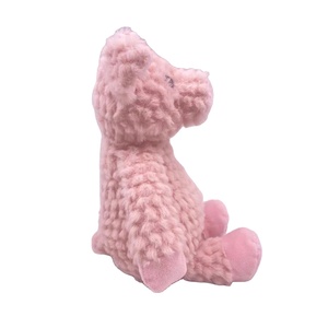 Fábrica personalizada de alta calidad OEM/ODM servicio 9 pulgadas cerdo peluche mascota juguete con lindos ojos - Product Image 2